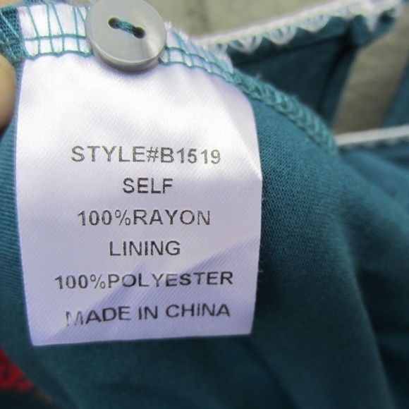 Jodifl Top Womens M Colorful cuff Sleeve Flower Roomy Retro Loose Relax fit - Picture 8 of 14